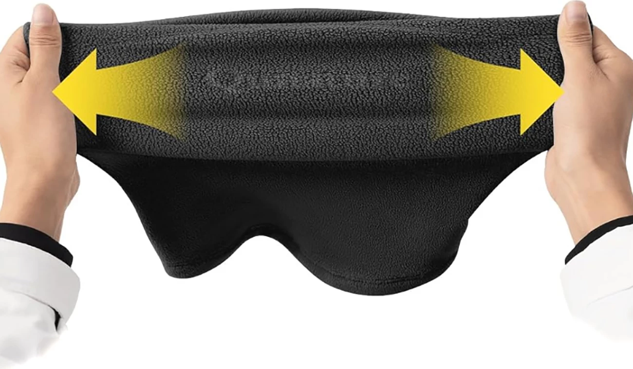 Ogrevalec za vrat Qunature Oli, M, črn