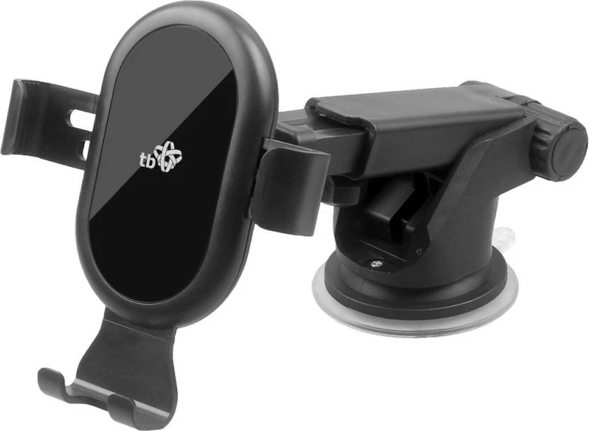 Nosilec za telefon za avto, 2-v-1 za steklo ali rešetko, TB AJTBXWCAR2W1XXB, črn