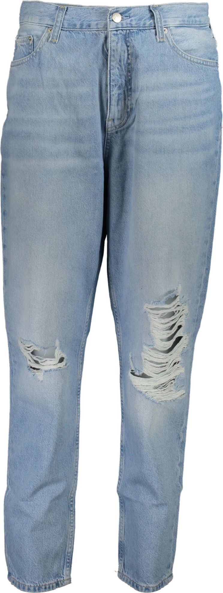 Jeans za ženske Calvin Klein Jeans Denim, svetlo modri