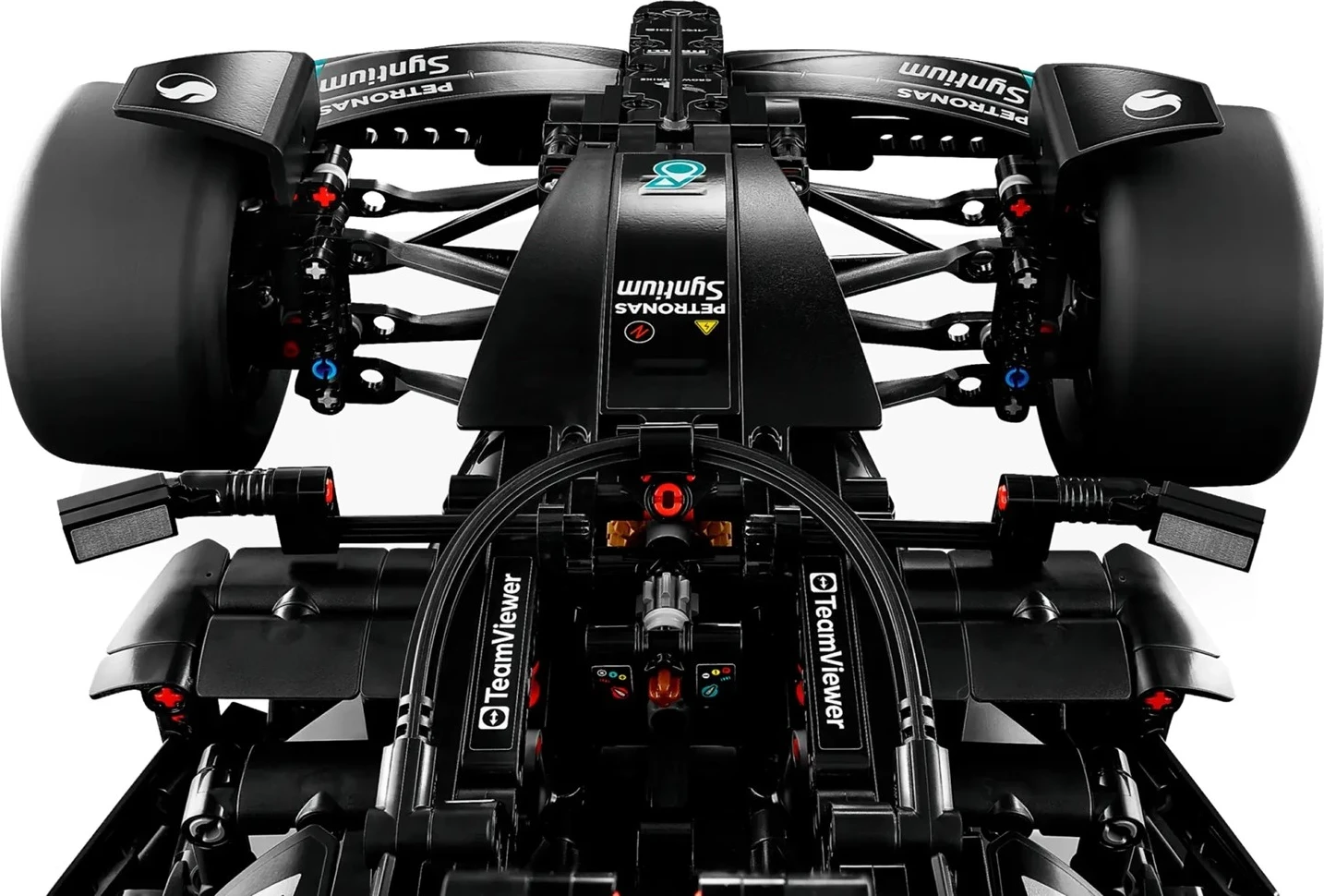 Model z visokimi podrobnostmi Mercedes-AMG F1 W14 E Performance, LEGO TECHNIC
