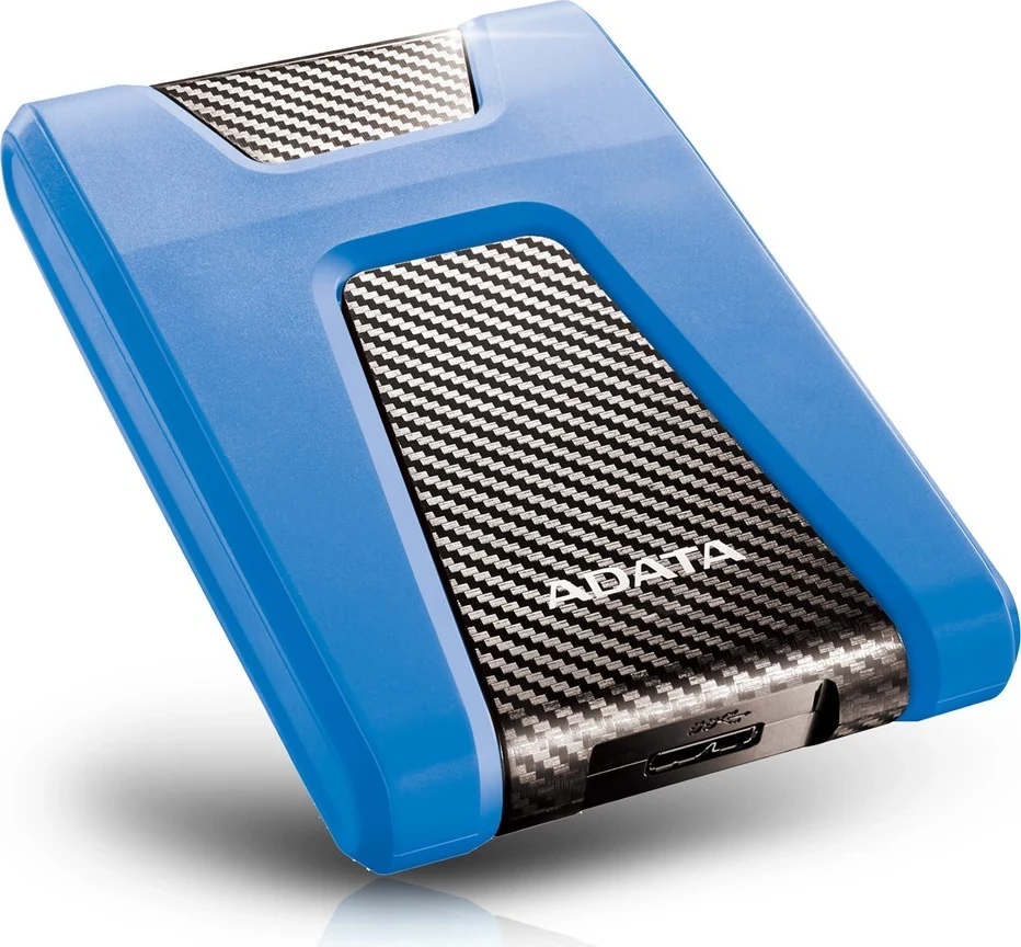 Zunanji trdi disk, Adata HD650, 1000 GB, moder