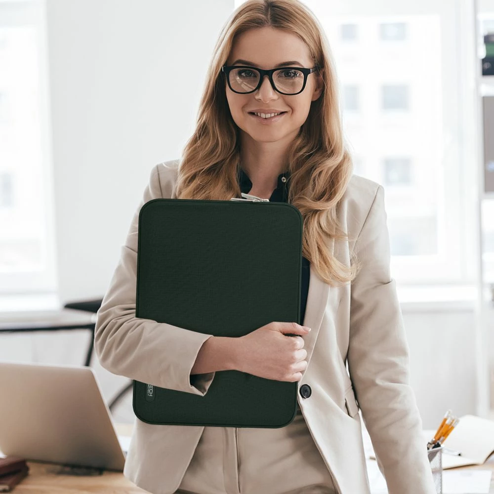 Ovitek za prenosnik 13-14" Tech-Protect Sleevy, zelen