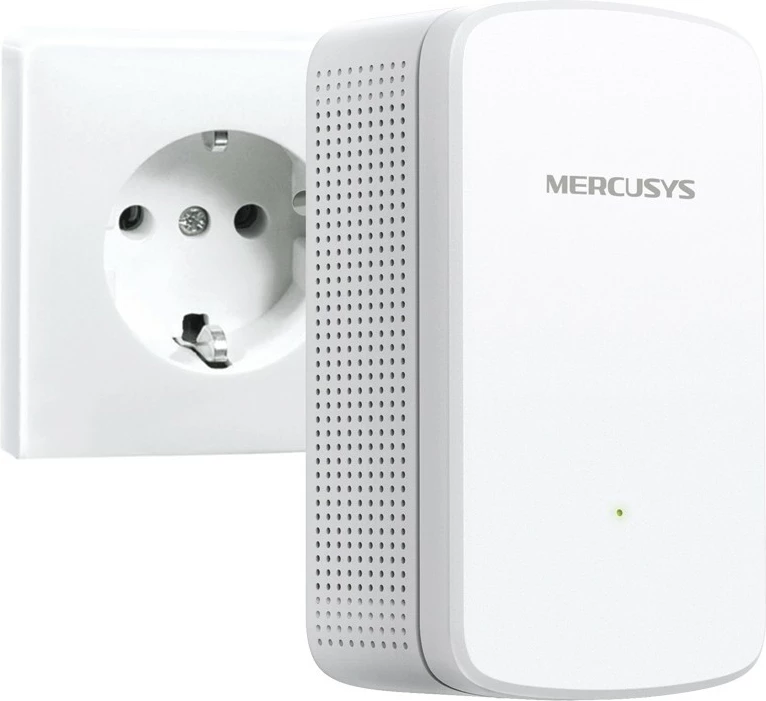 Wi‑Fi podaljevalnik Mercusys ME10, 300 Mbps, 1 LAN vrata, bel