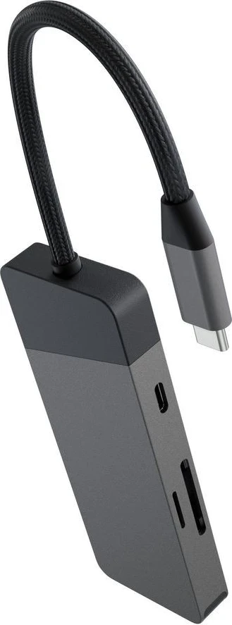 USB-C razdelilec Green Cell, Type-C, siv