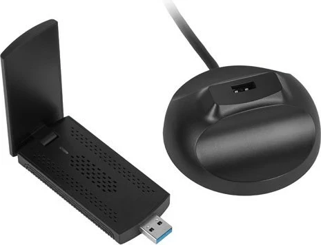 Brezžični omrežni adapter LANBERG AX3000, USB 3.0, Wi‑Fi 6, 2 notranji anteni