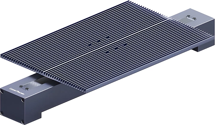 Laserski gravirnik LaserPecker 5 Deluxe, 20 W, z dodatkoma Slide in Rotary, siv