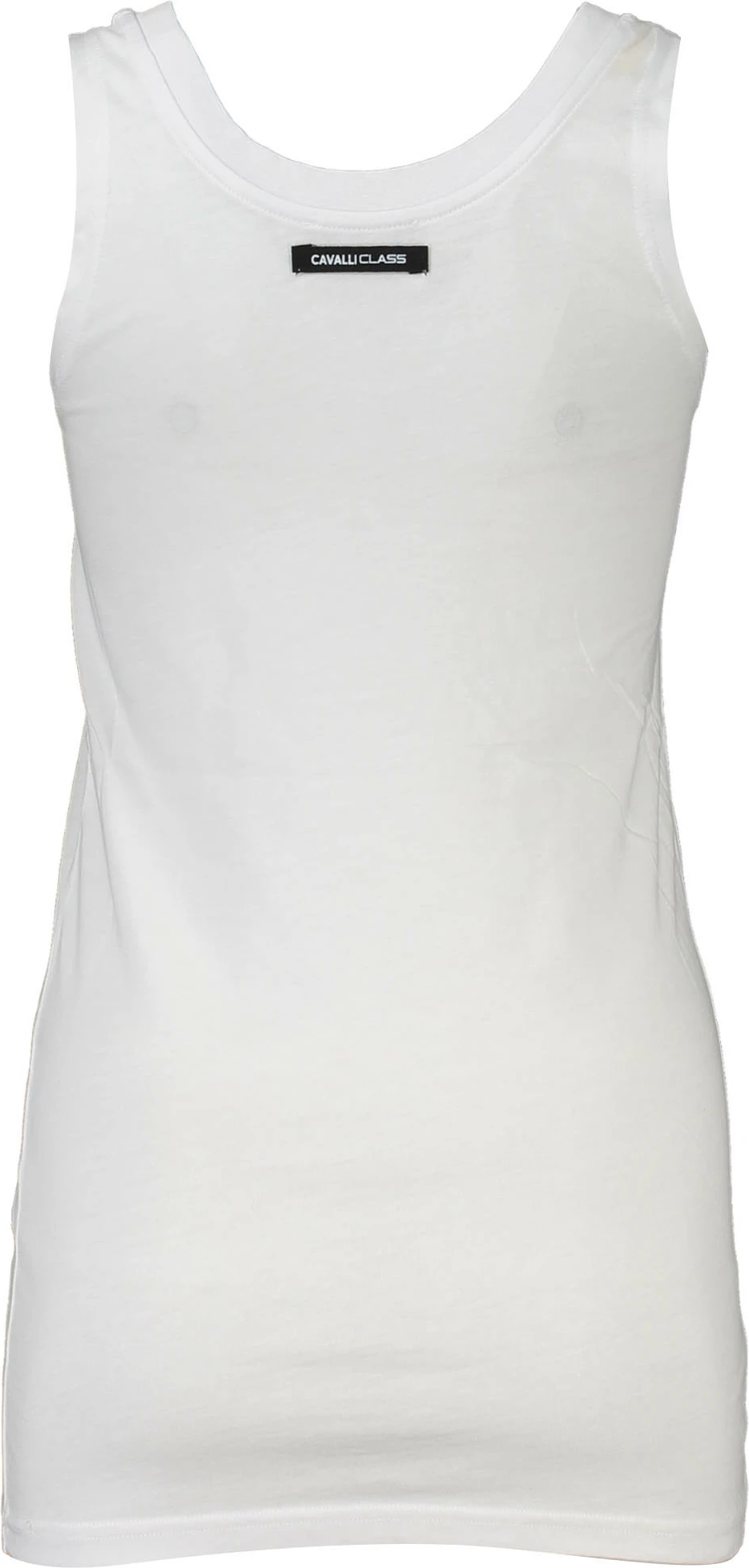 Majica brez rokavov za ženske CAVALLI CLASS, bela