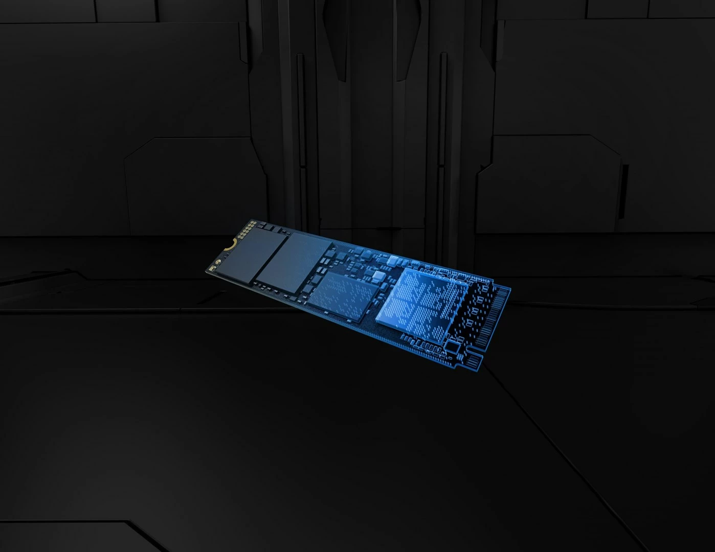 SSD 1TB M.2 2280 PCIe 5.0 NVMe, Kingston FURY RENEGADE G5, črn