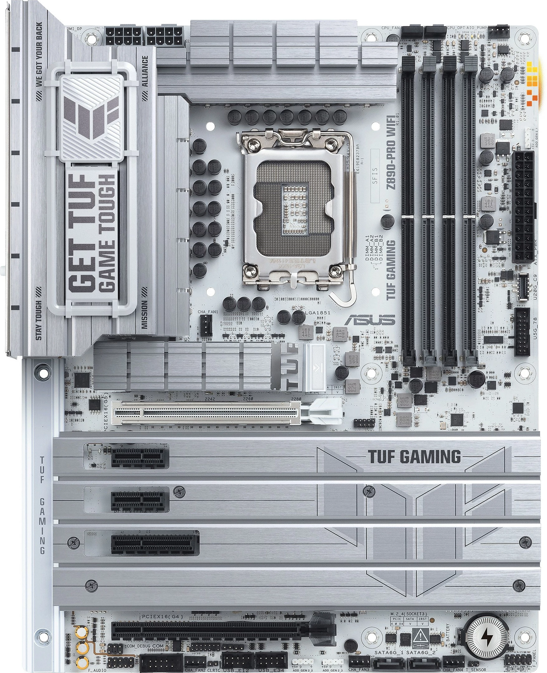 Matična plošča TUF GAMING Z890-PRO WIFI ASUS, Intel LGA 1851, DDR5, 192 GB
