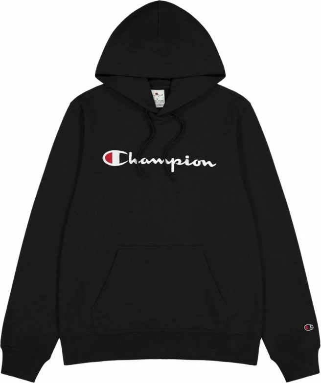 Duks s kapuco Champion, črn