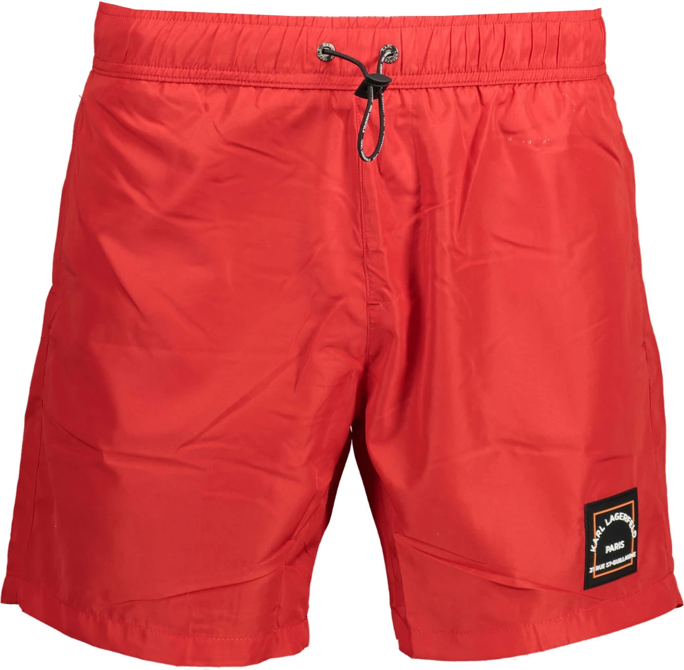 Spodnji del kopalk za moške KARL LAGERFELD BEACHWEAR, rdeč