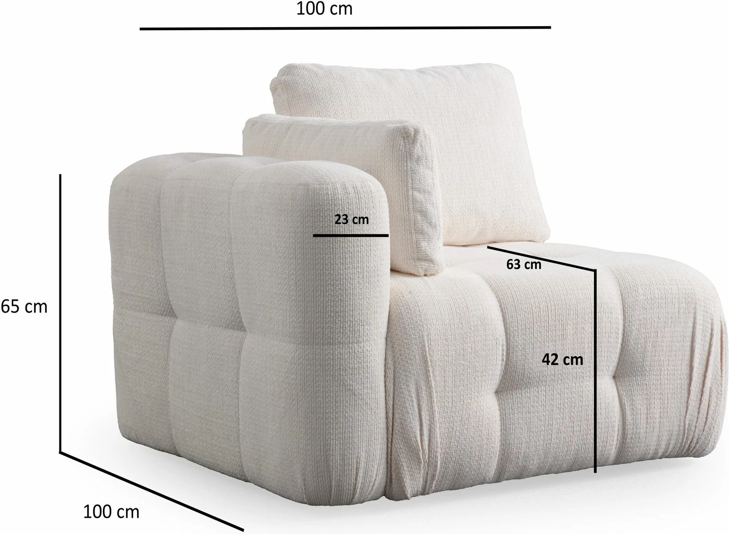 Dvosed - Atelier del Sofa Amaris, bel