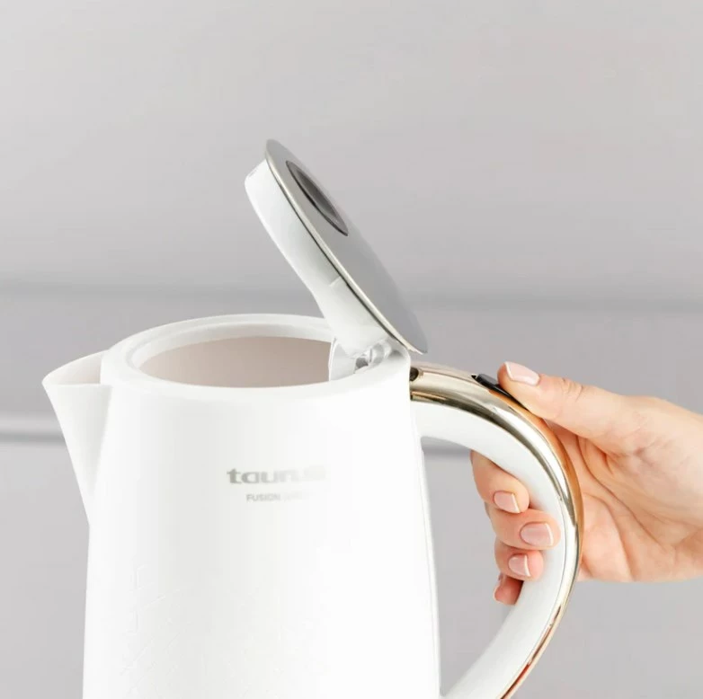 Električni ibrik Fusion Wave 1.7 L, Taurus, bel