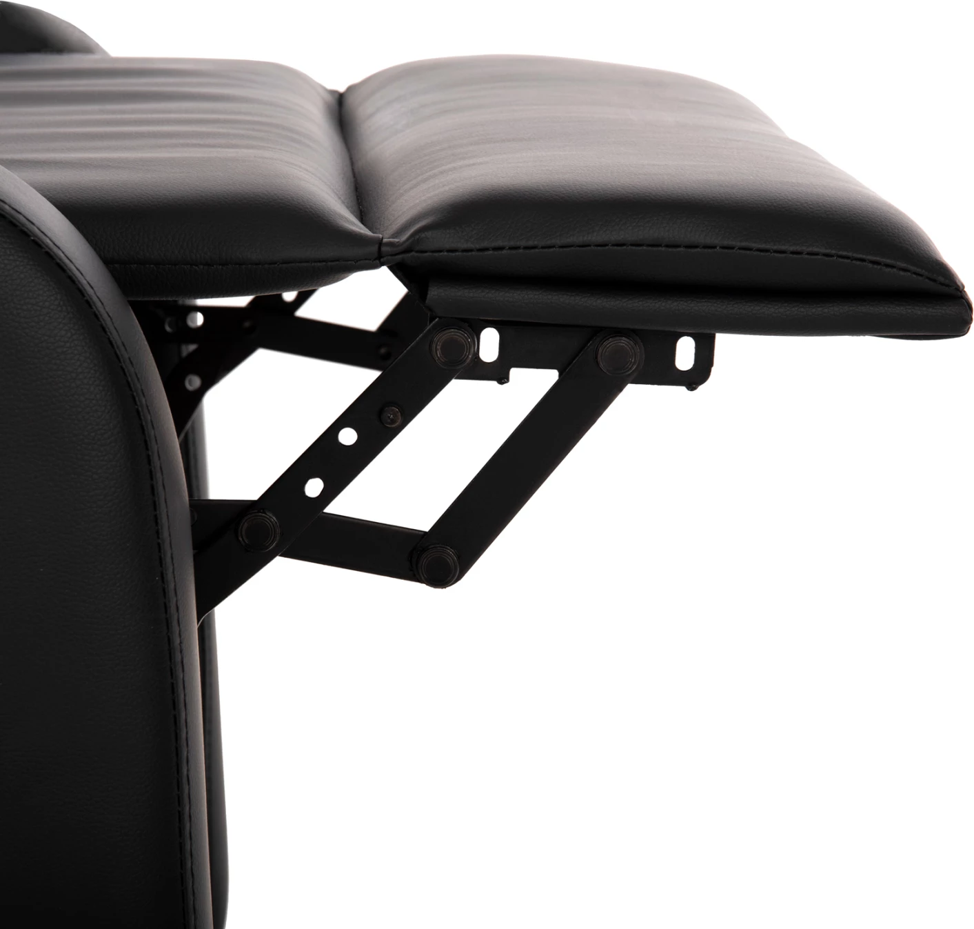 Sprostitveni naslanjač HIBER FH9782.11 črna PU 67,5x90x104Hcm