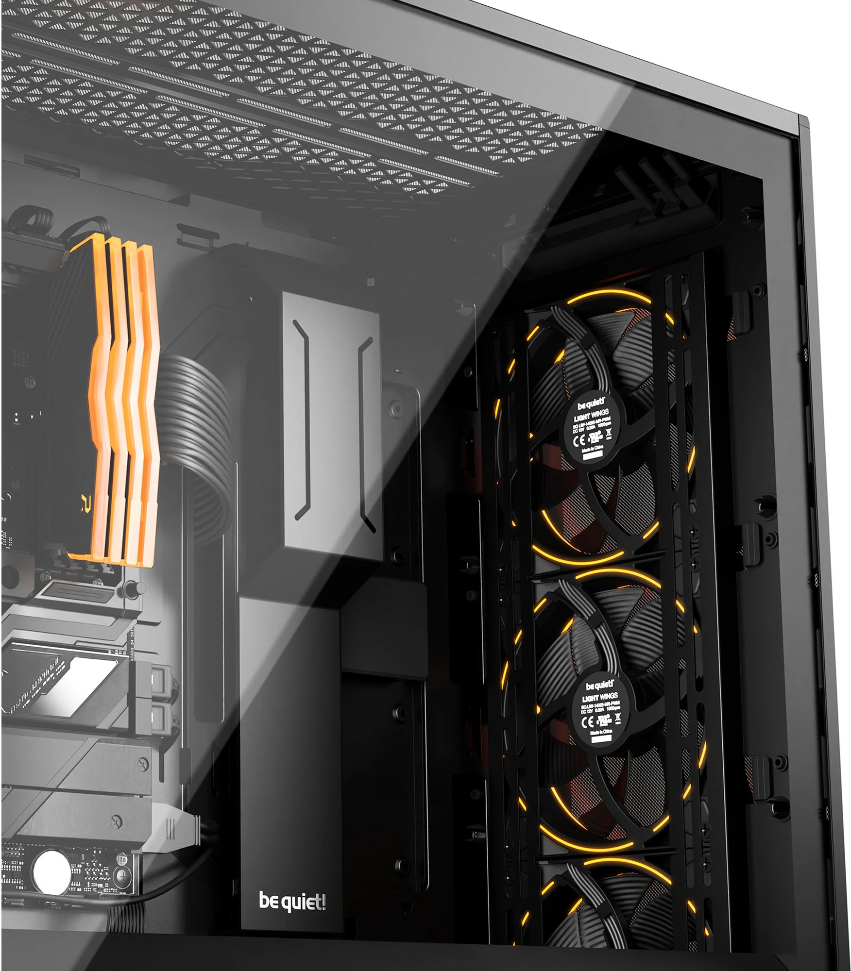 Kasetnik Be Quiet! Shadow Base 800 FX, Midi Tower, ATX/E-ATX/microATX/Mini-ITX, črn