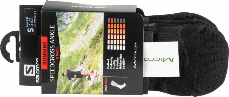 Teknične tekaške nogavice Salomon Speedcross, črne, moške in ženske