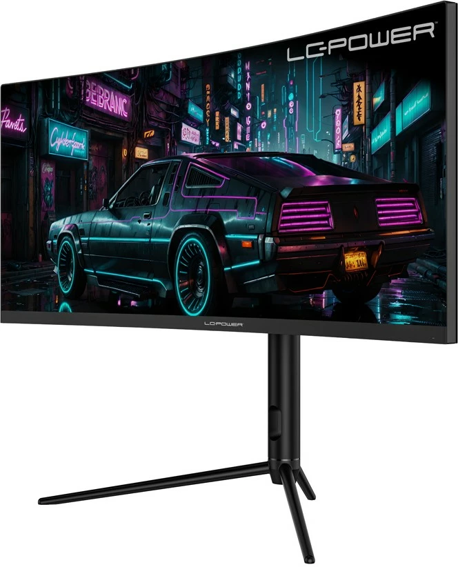 Ukrivljen UltraWide zaslon 30 inč, LC-Power LC-M30UWFC, 2560x1080, LED, črn
