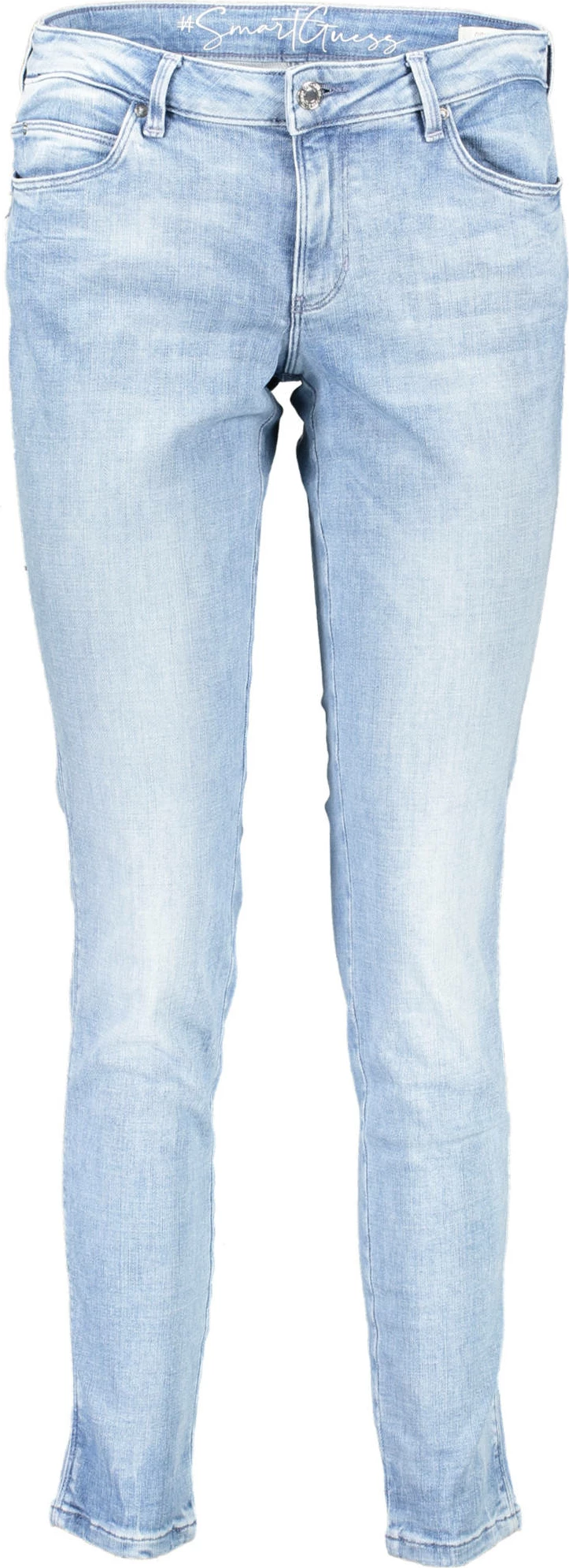 Jeans za ženske, GUESS JEANS, svetlo modri denim