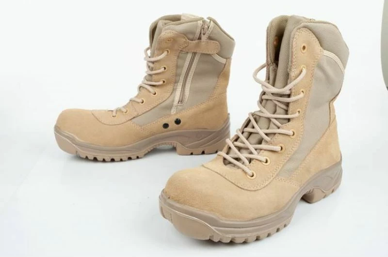 Varnostni škornji za moške Lavoro, krem