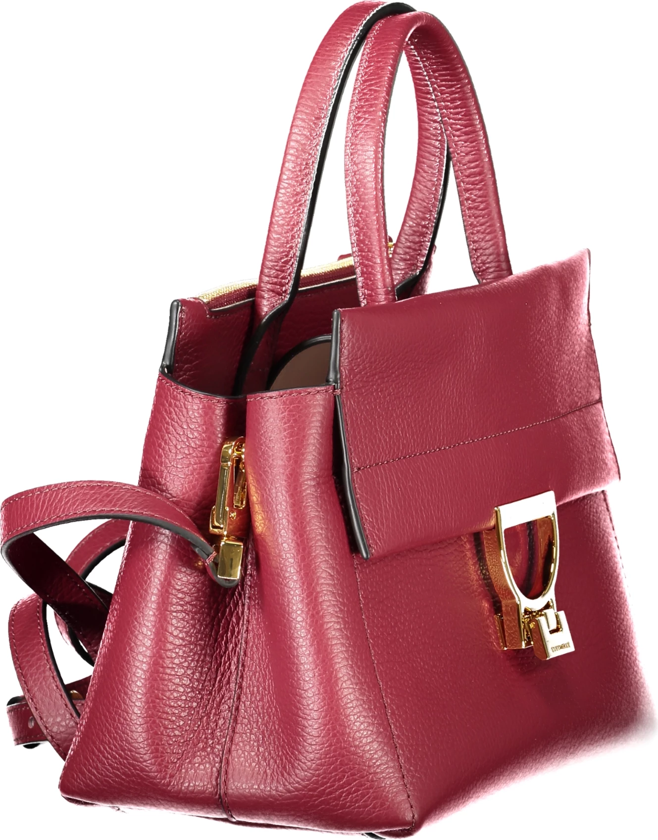 Torba iz prave kože, COCCINELLE Arlettis, vijolična