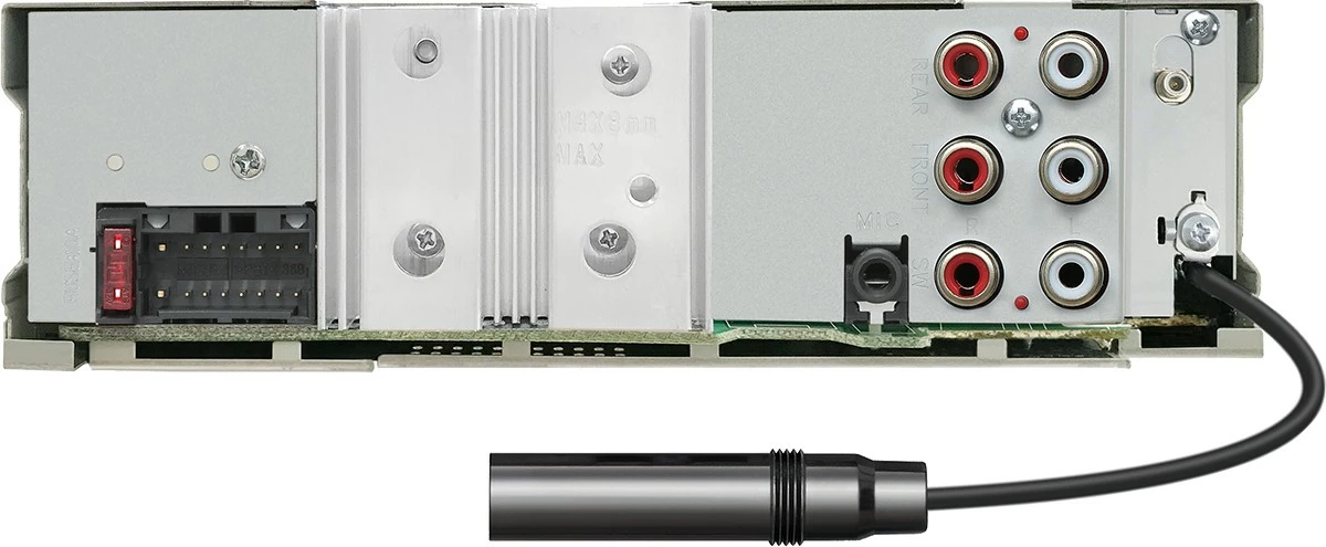 Avtomobilski radio JVC KD-X482DBT, Bluetooth, USB, DAB, črn