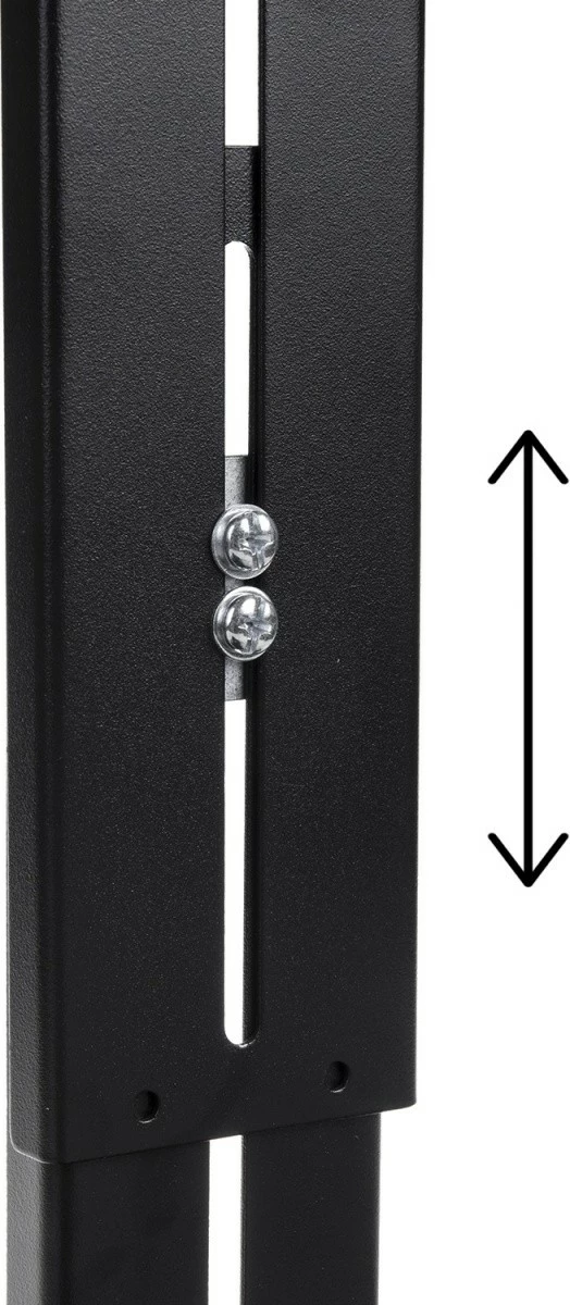 Stenski nosilec za televizor z integrirano polico iz stekla Maclean MC-451, za TV 15–42", črn