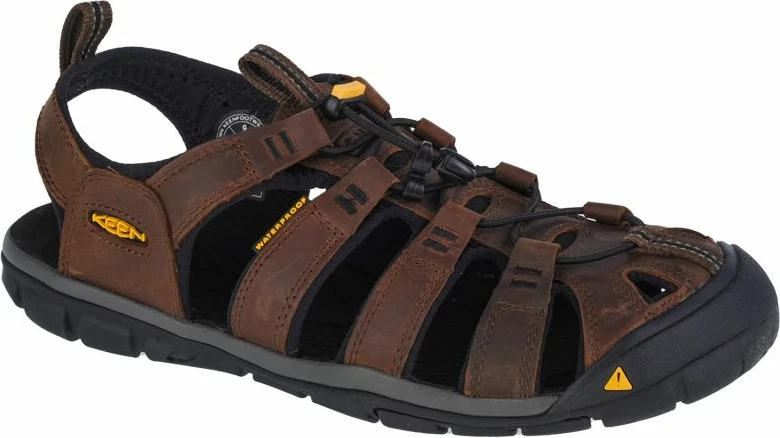 Sandali za moške, pohodniški, Keen, rjava
