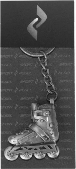Ključ iz jekla Sportrebel, srebrn