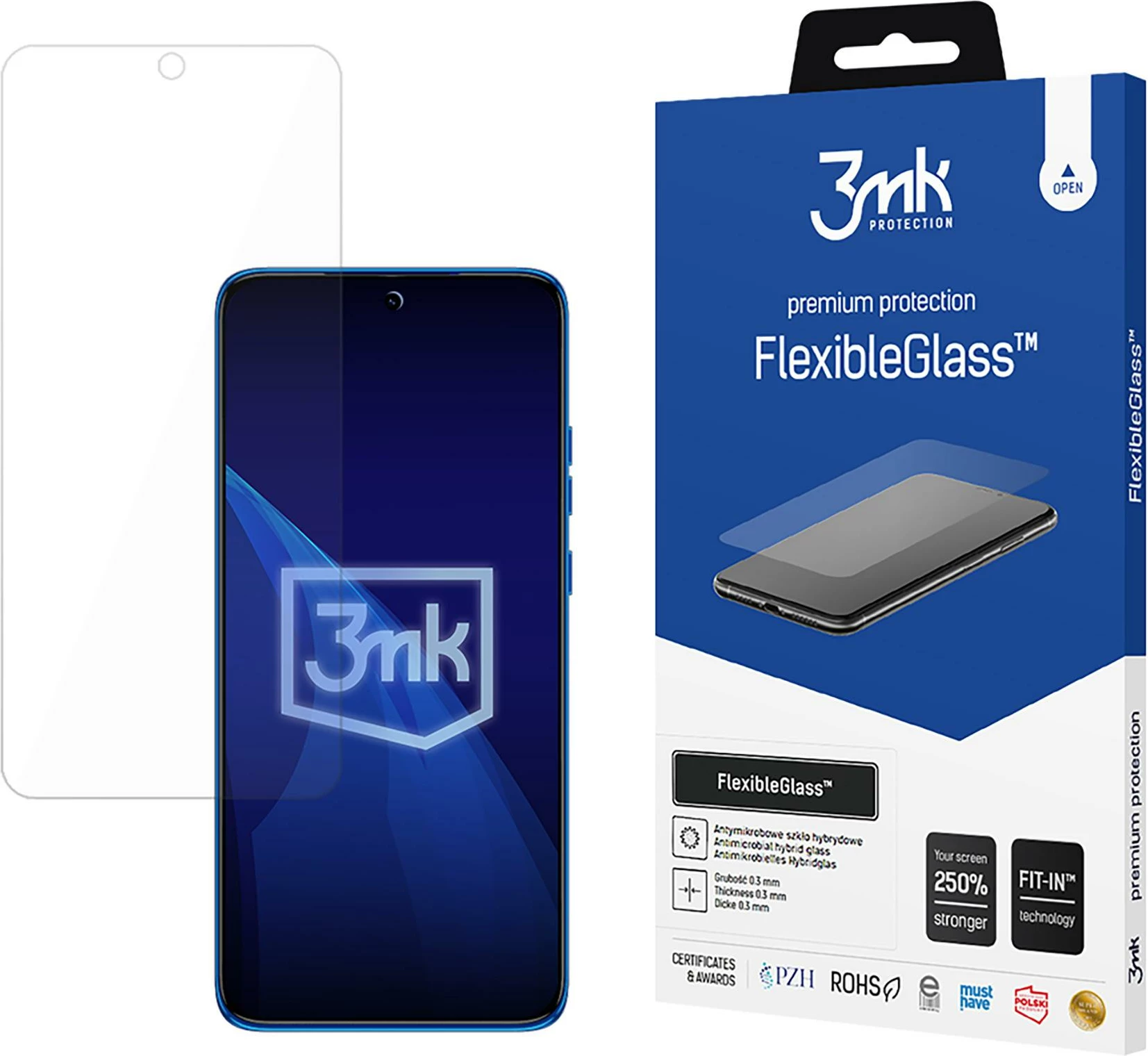 Mrežna zaščita zaslona FlexibleGlass 3mk za Motorola Edge 50 Neo