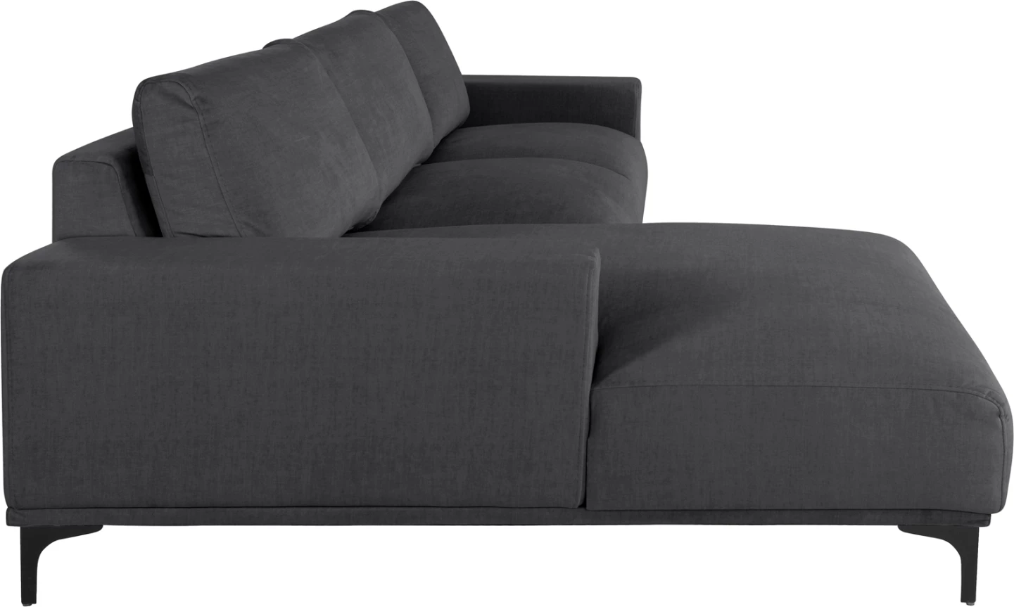 Kotna sedežna garnitura (levi) NOA FH3278.02L antracitna tkanina 288x90-157x67-80H cm