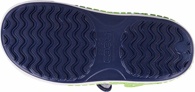 Otroške sandale, Coqui Yogi, modro morje