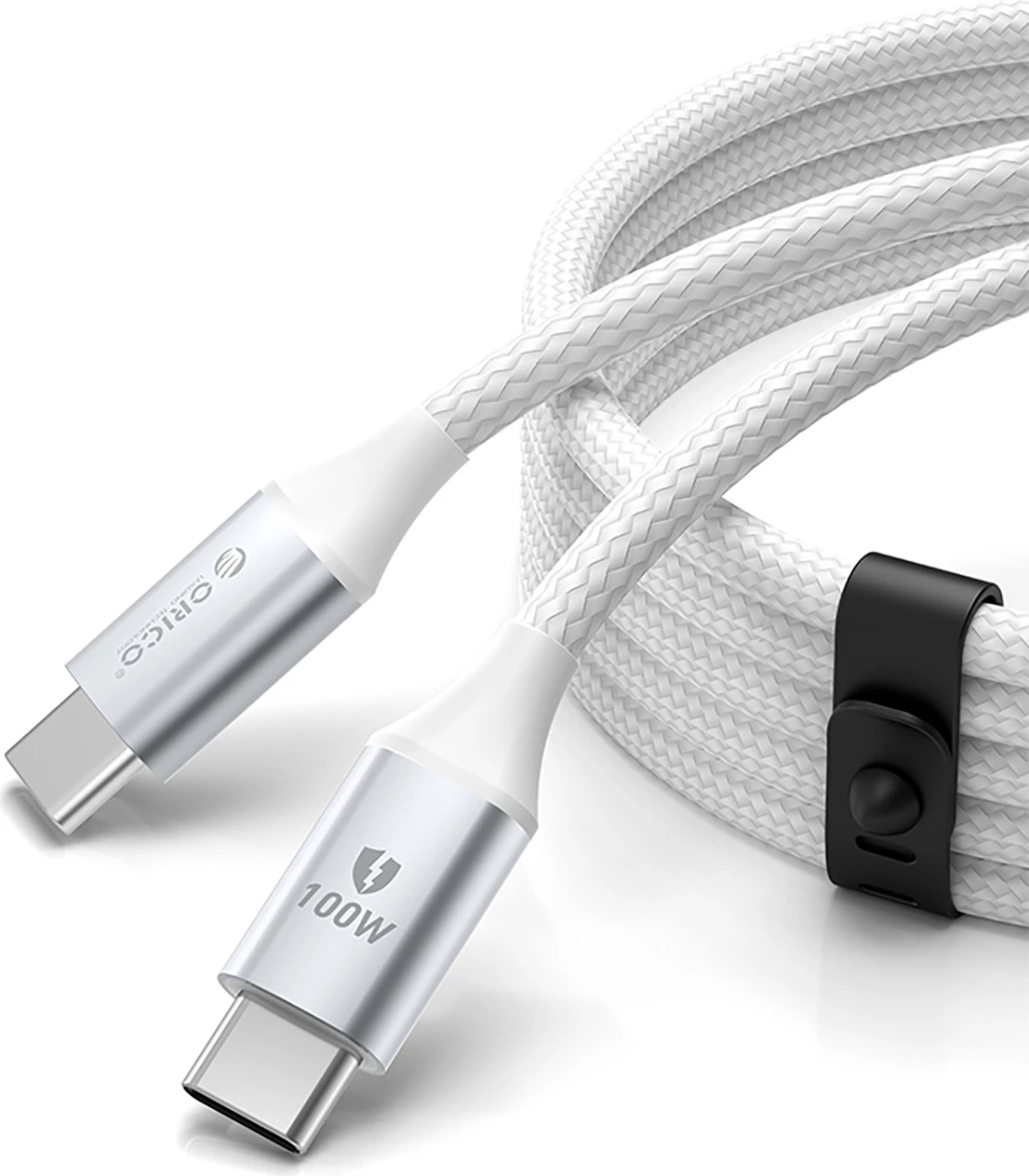 USB-C v USB-C kabel Orico CDX, 1 m, 100 W, 5 A, bel