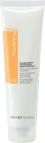 Obnavljajoči balzam brez izpiranja za ženske Fanola Nourishing Restructuring Leave-In Conditioner, 300 ml