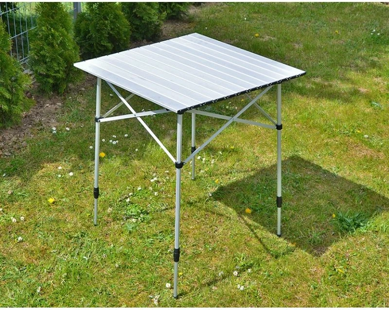 Zložljiva mizica High Peak za moške/ženske, siva