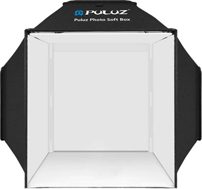Fotografska tenda Puluz PU5042EU, 40x40x40 cm, 480 LED, 5500K, črna