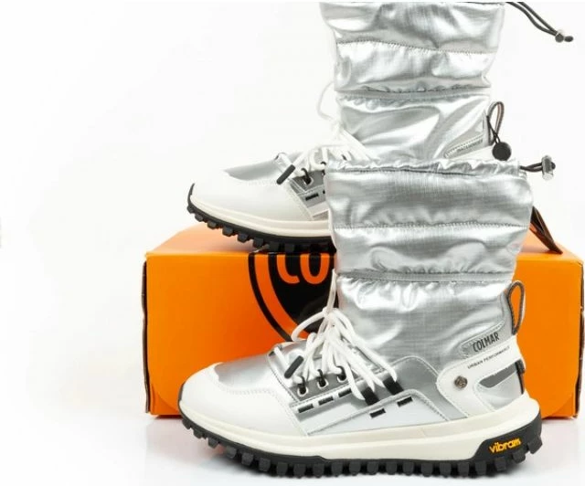 Škornji za ženske Colmar, sivi