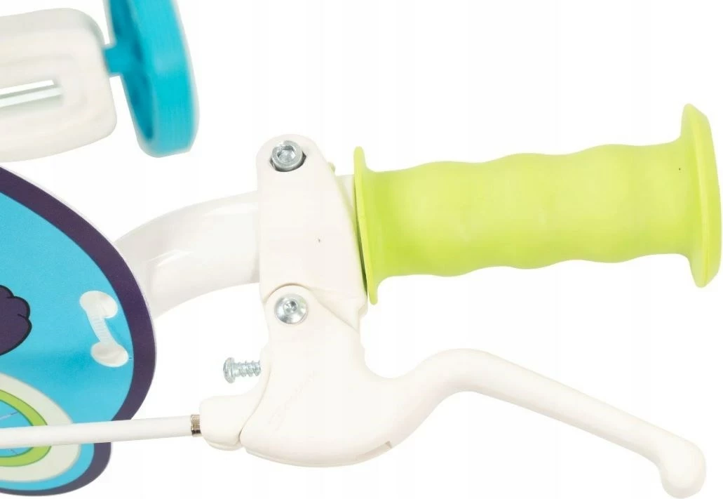 Otroško kolo TOIMSA Bluey 12 in, modro/limetno