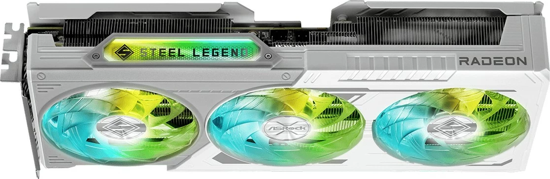 Grafična kartica ASRock Radeon RX 9060 XT Steel Legend, 16GB GDDR6 128-bit, PCIe 5.0, 1x HDMI + 2x DisplayPort