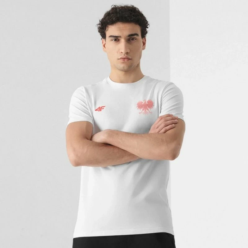 Dres za moške 4F, bel