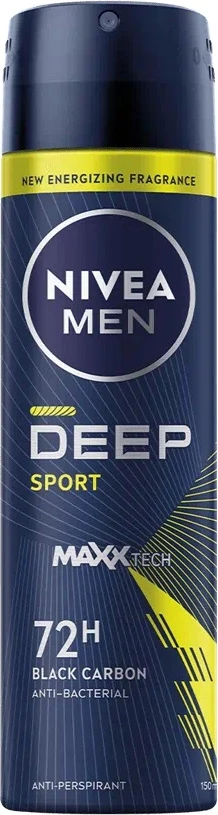 Dezodorant v spreju za moške Nivea Deep Sport 150 ml