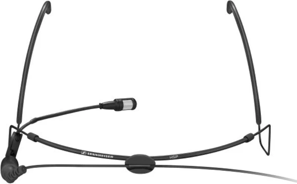 Kondenzatorski naglavni mikrofon Sennheiser HSP 4-EW3, z žico, bež
