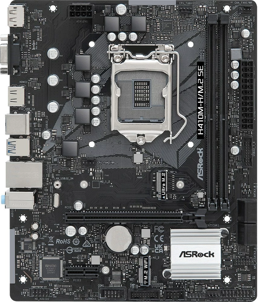 Matična plošča Asrock H410M-H/M.2 SE