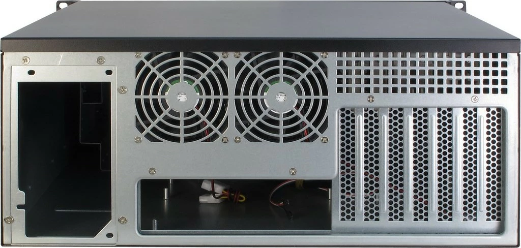 Serversko ohišje 4U Inter-Tech 4U-4098-S, Rack, ATX, micro ATX, Mini-ITX, črno
