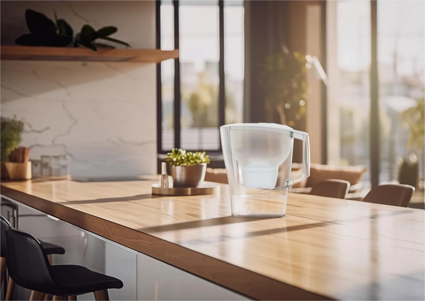 Filtrirna posoda za vodo Aluna z 1 filtrom MAXTRA PRO Pure Performance, Brita, bela