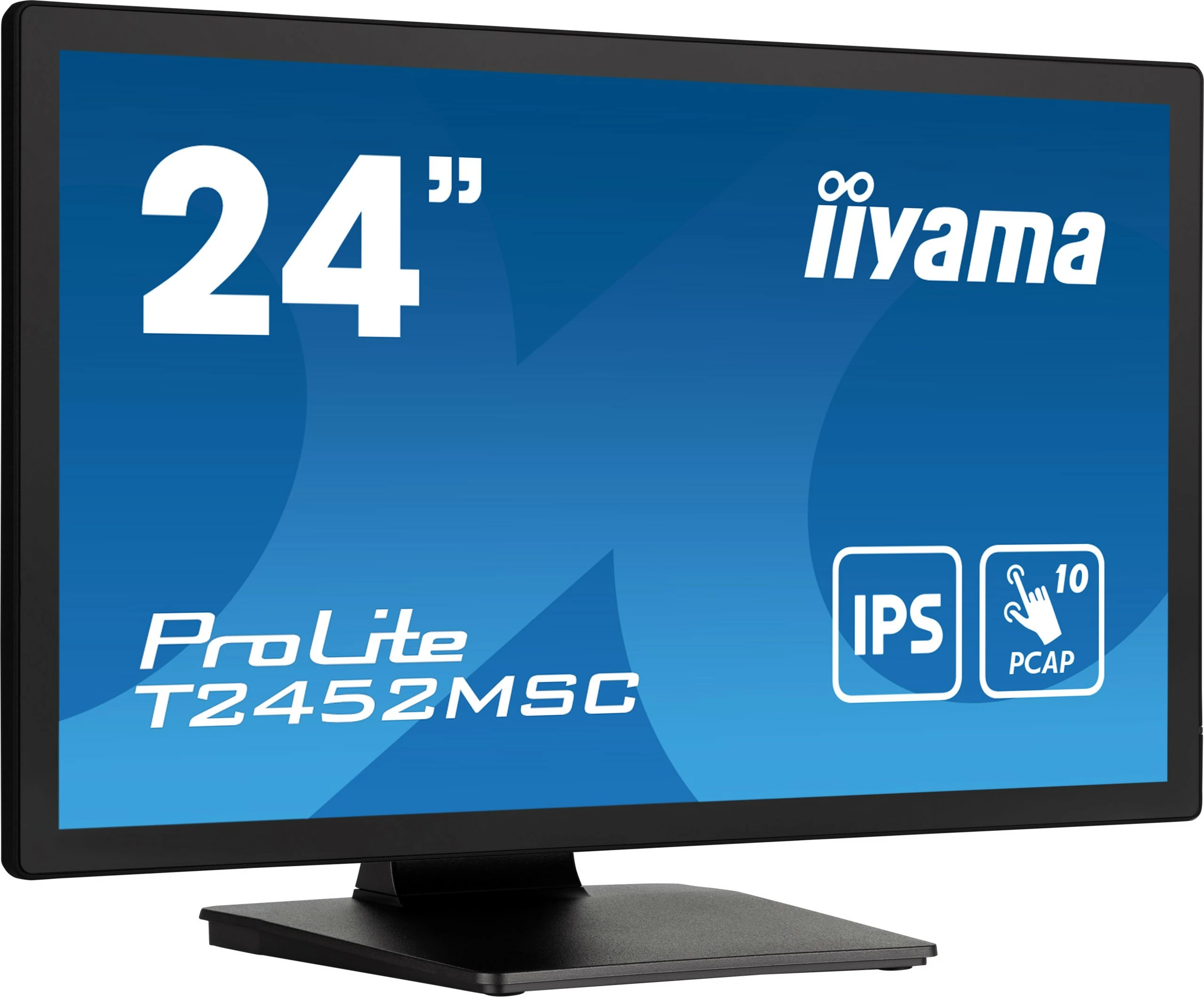 23,8" zaslon na dotik iiyama ProLite T2452MSC-B1, 60,5 cm, 1920 x 1080, Full HD, LCD, črn