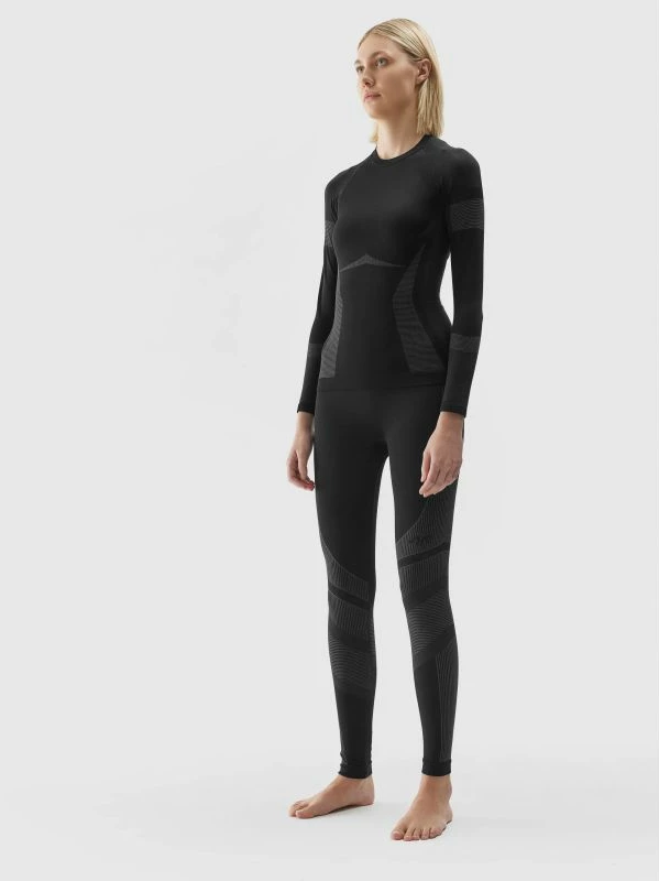 Termoaktivne pajkice za ženske 4F, črne