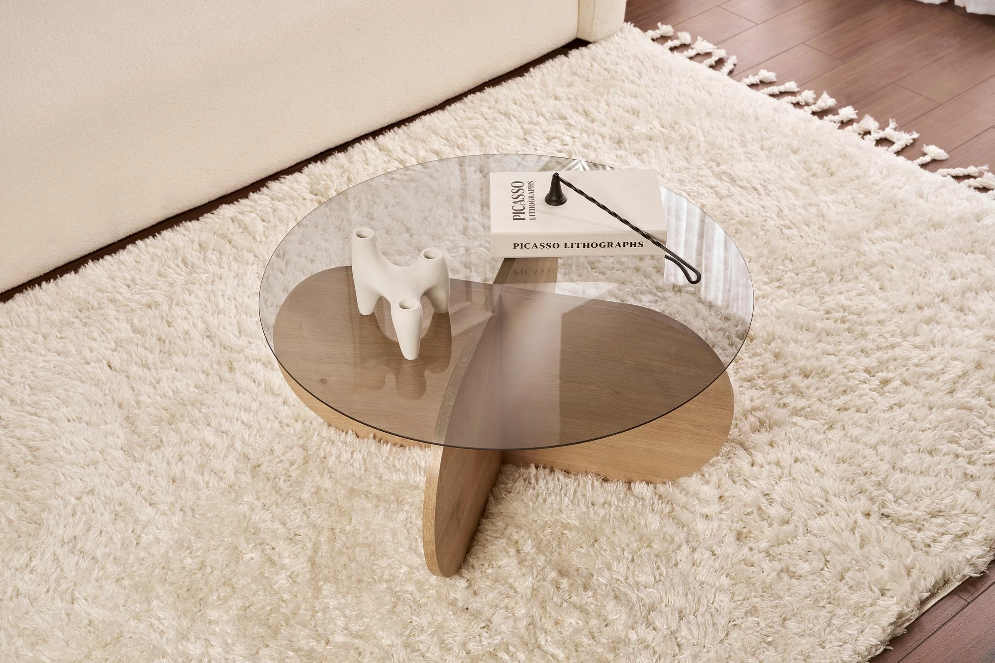 Tavlca za kavo Nordure Aeris, bukev safir, smoky