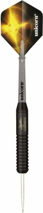 Šipke za pikado Unicorn, črno-rumene