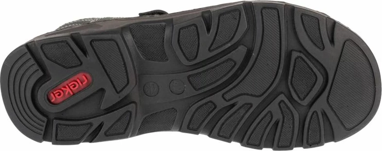 Sandali za moške Rieker, sivi