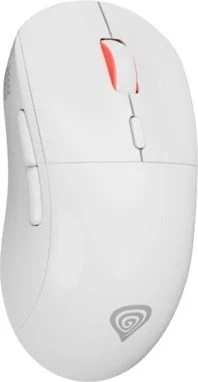 Brezžični igralni miš Zircon XIII, RGB, 26.000 DPI, 7 gumbov, bela - Genesis